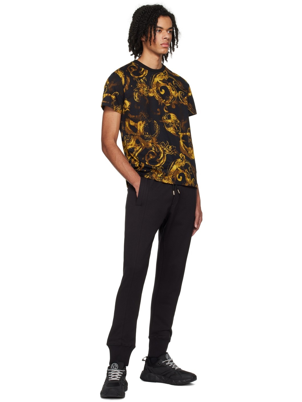 Black Drawstring Sweatpants - 5