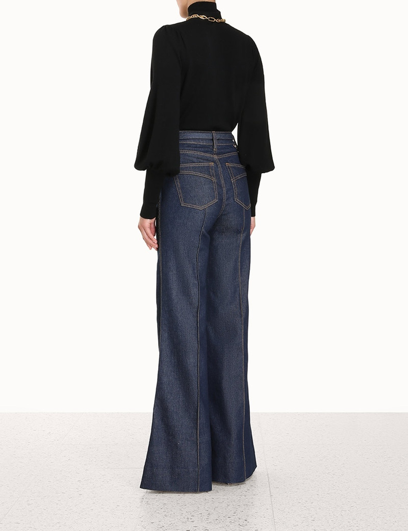 TIE COLLAR SWEATER 4