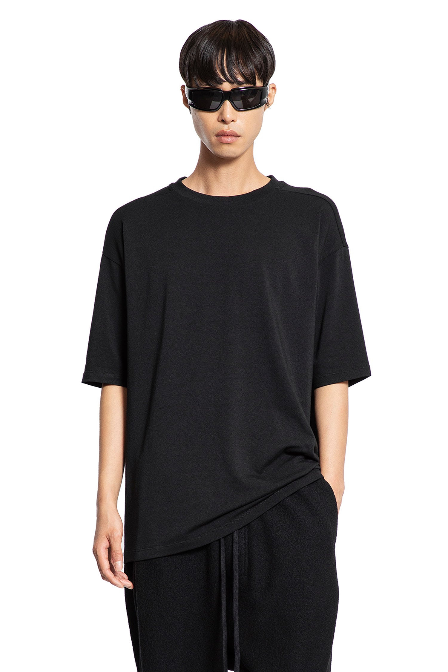Stretch Cotton Modal Jersey T-shirt - 7