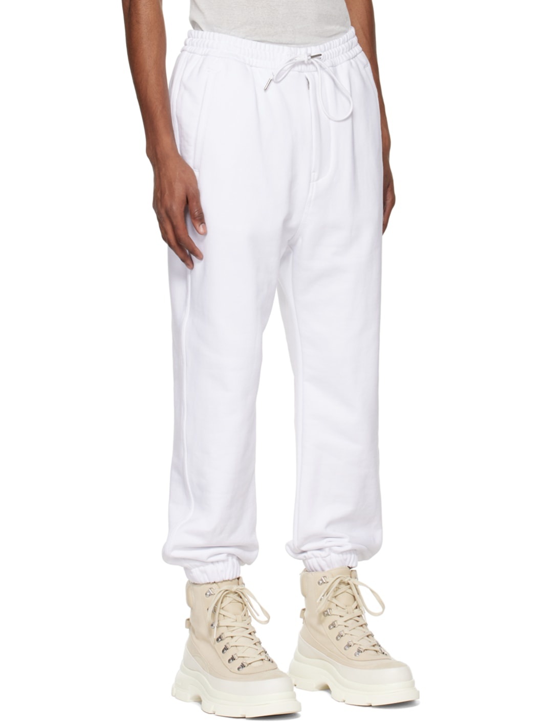 White Carryover Lounge Pants - 2