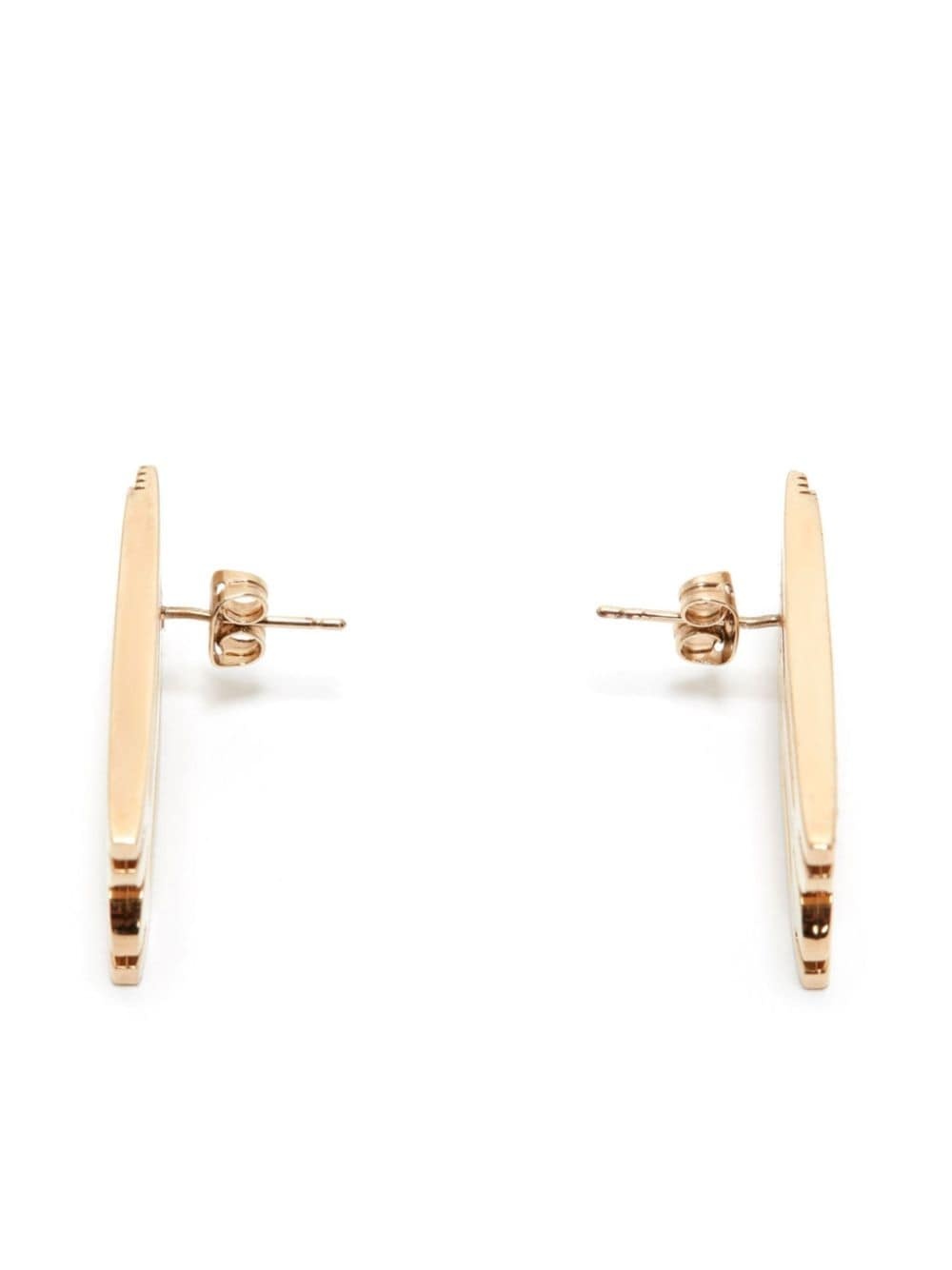 Frame stud earrings - 4