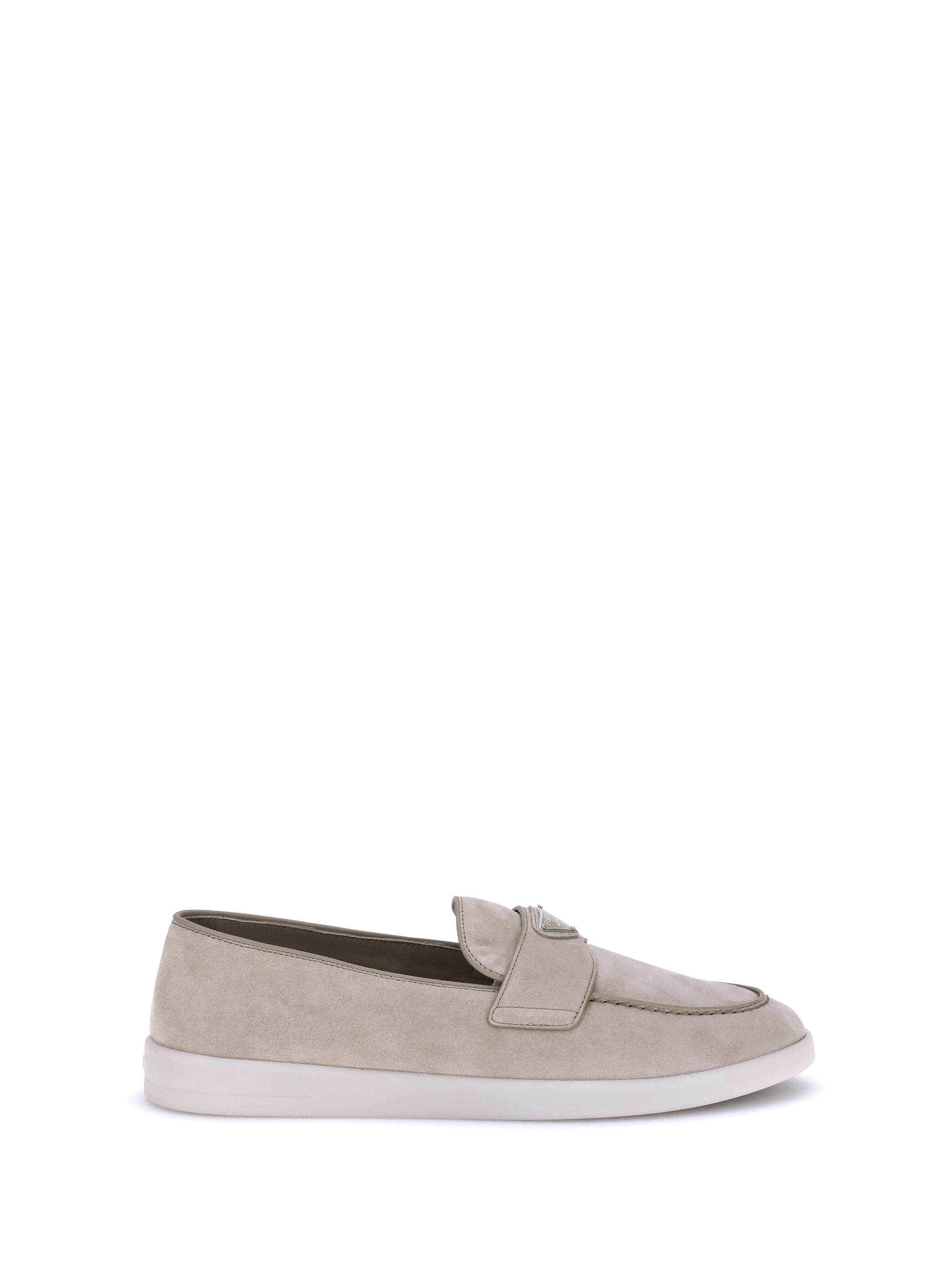 Prada Men Suede Loafers - 1