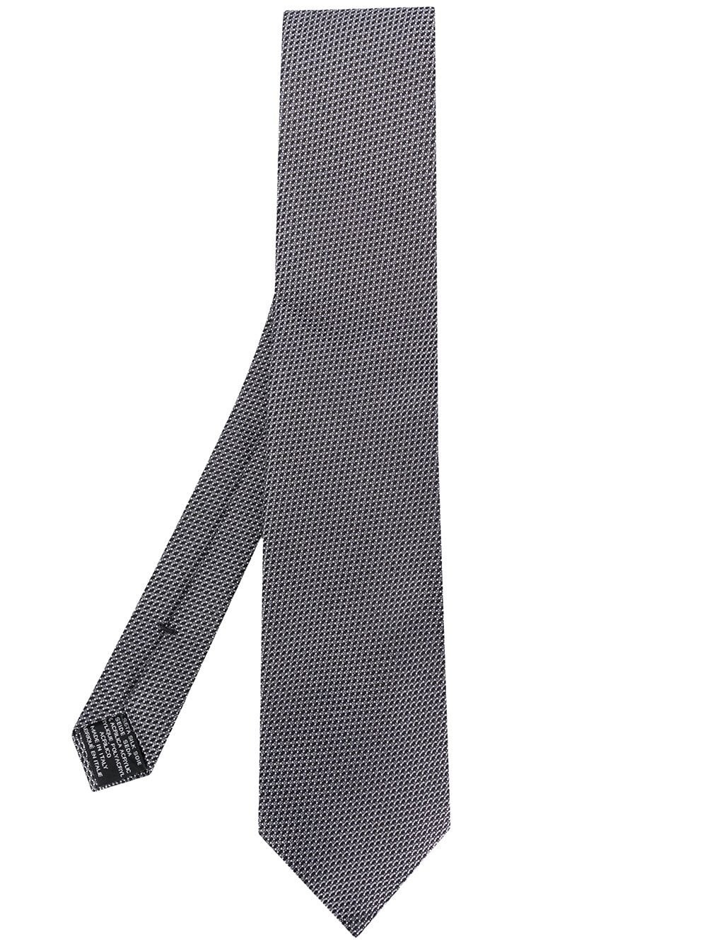 polka dot print tie - 1