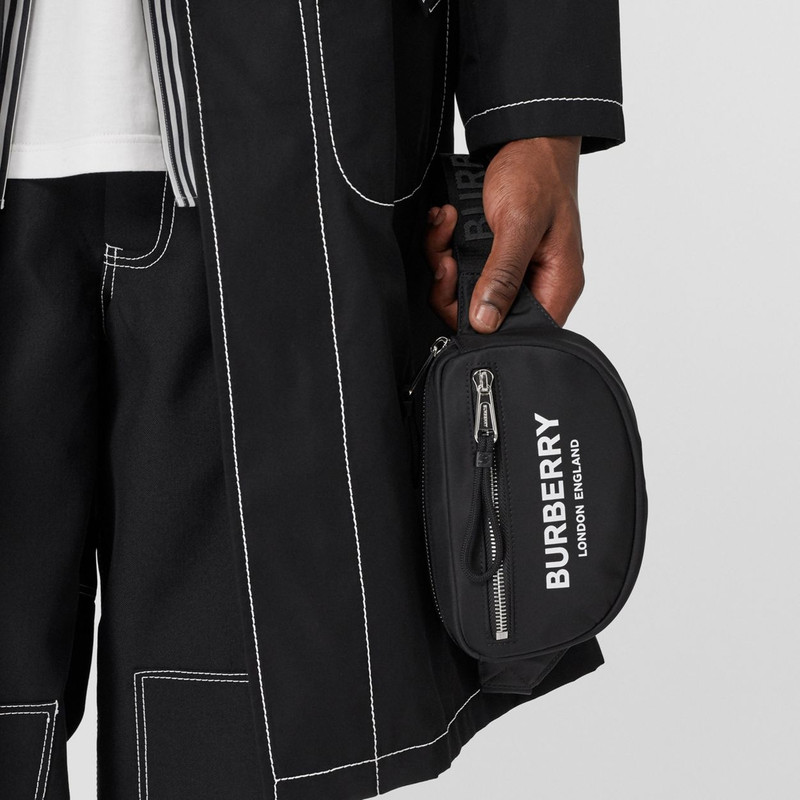 Small Logo Print ECONYL® Cannon Bum Bag 3