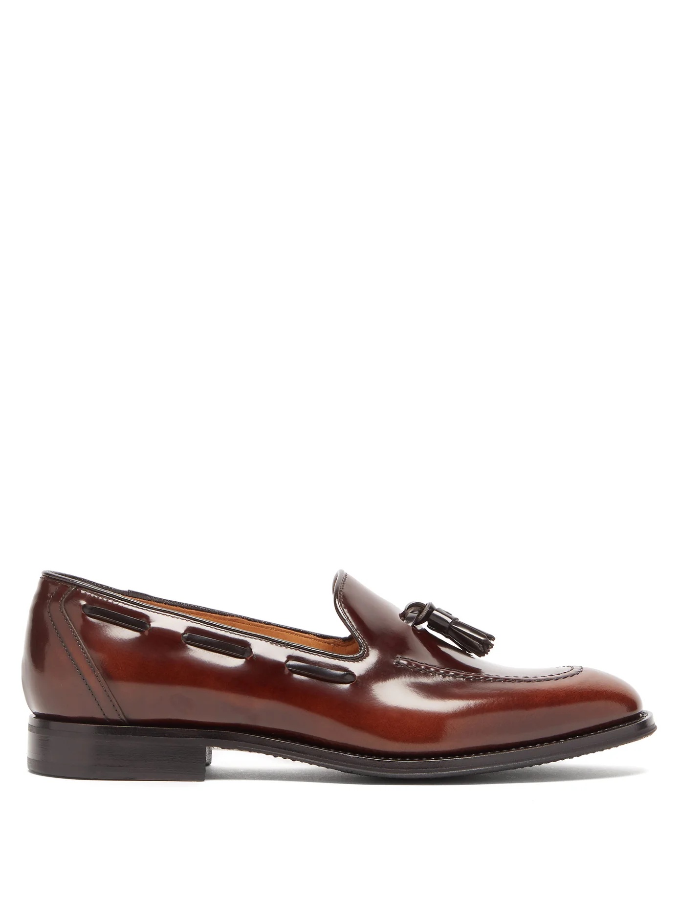 Kingsley tasselled leather loafers - 1