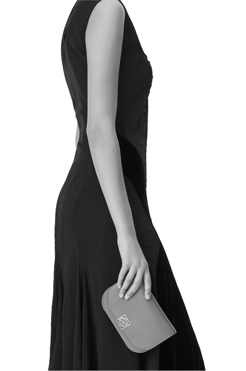 Loewe Goya Accordion clutch in silk calfskin outlook