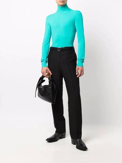 Bottega Veneta Techno Skin slim-fit high-neck top outlook