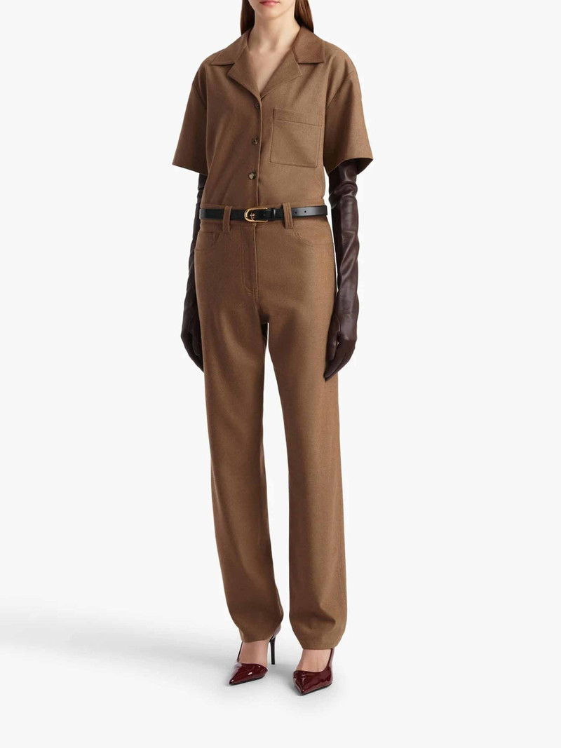 KHAITE CALLUM STRAIGHT PANTS outlook