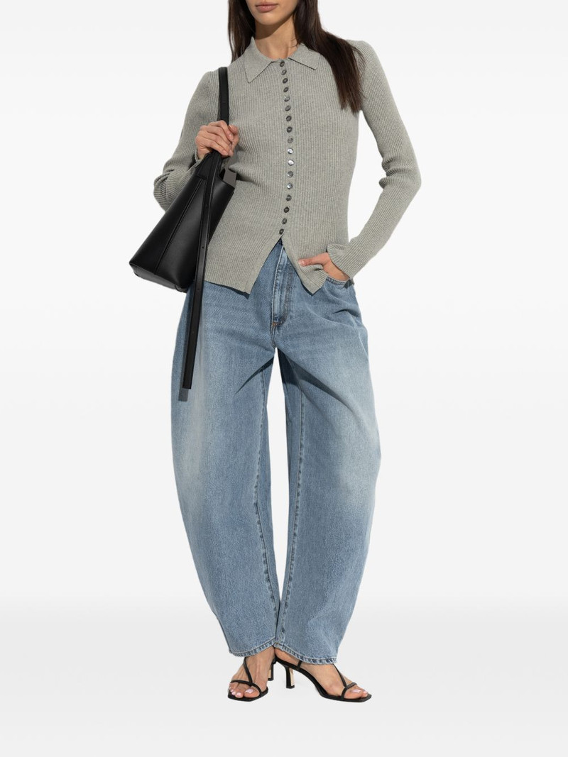 RÓHE ribbed cardigan outlook