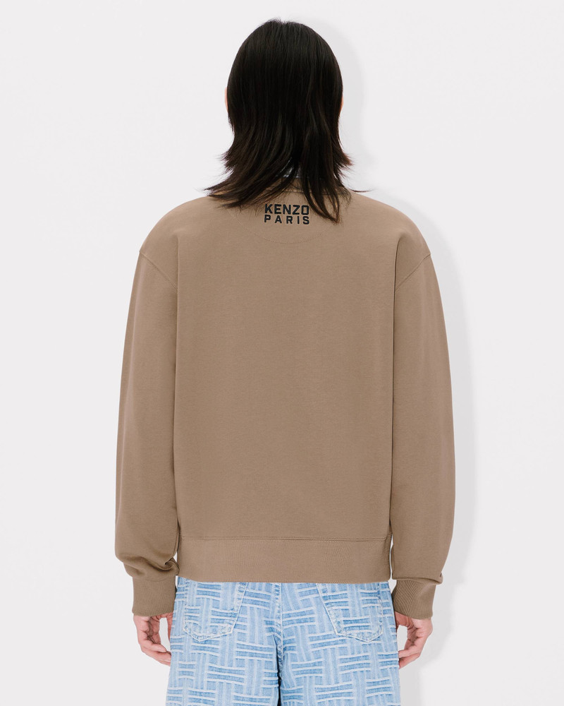 'KENZO Happy Tiger' embroidered sweatshirt in cotton 4