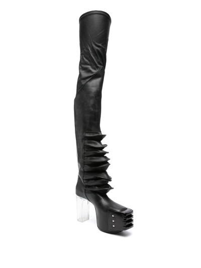 Rick Owens Rhino Grilled Kiss 65mm boots outlook