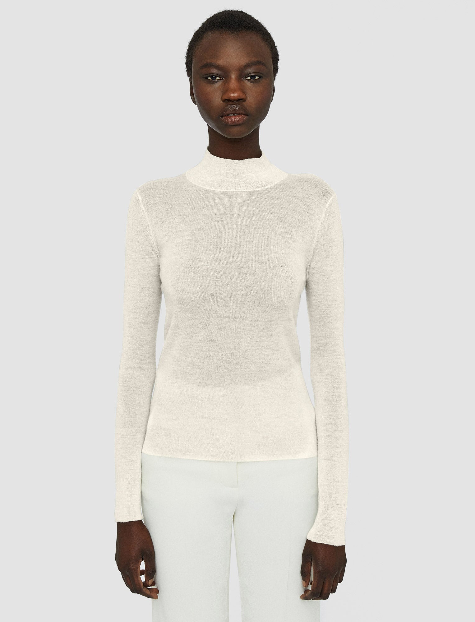 Cashair High Neck Jumper - 6