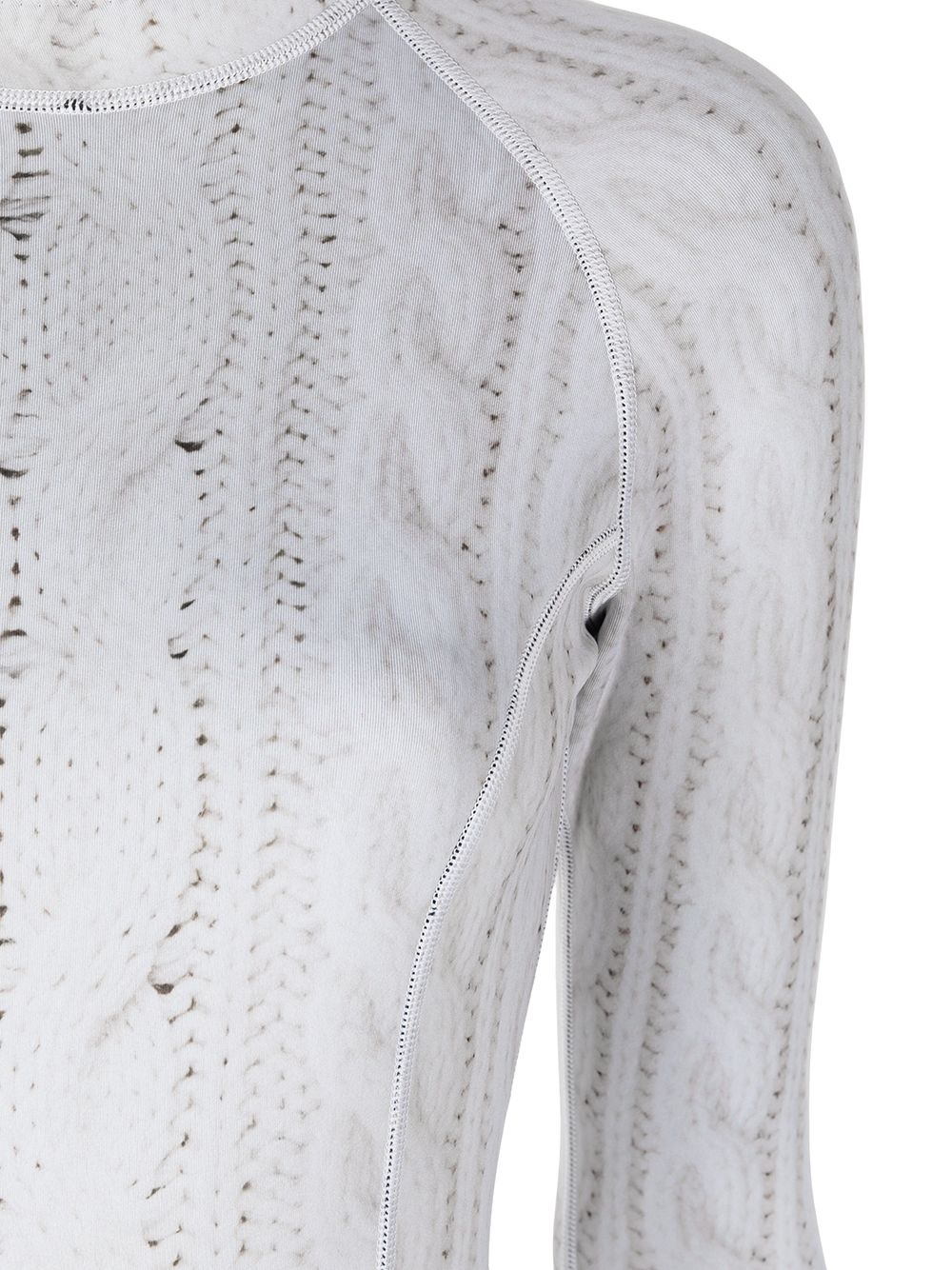 cable knit 2mm wetsuit - 3