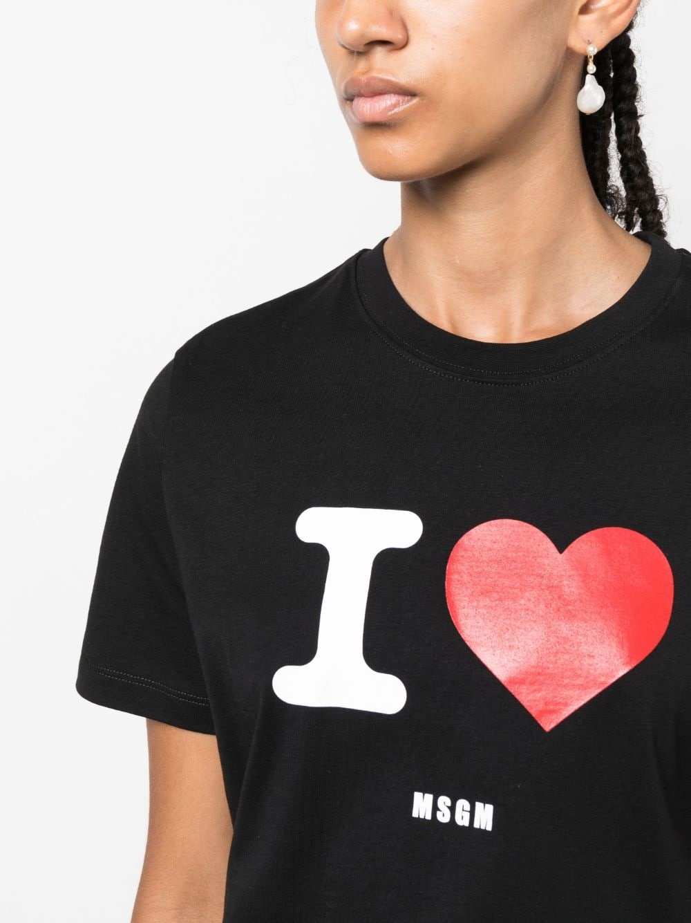 logo-print cotton T-shirt - 5