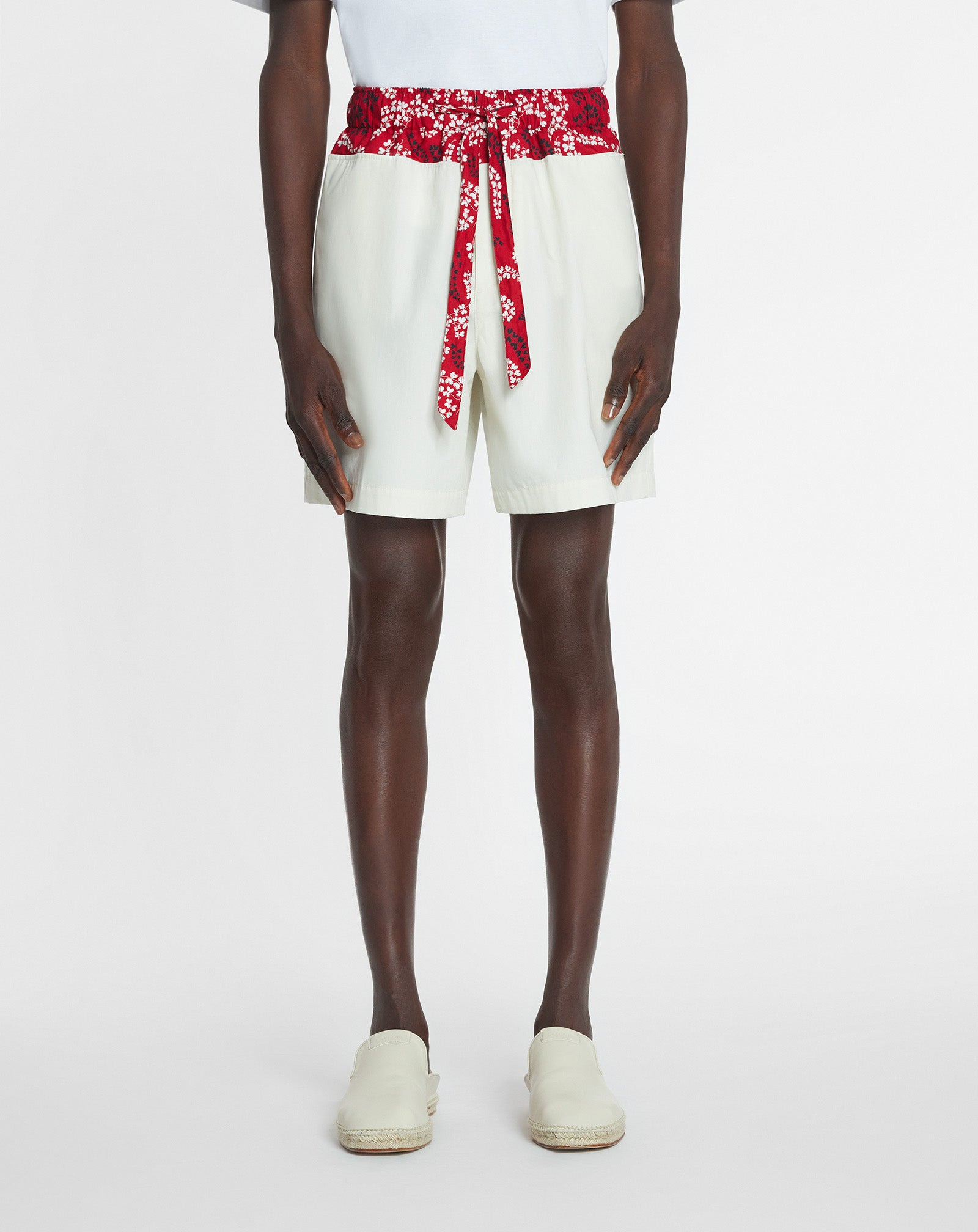 PRINTED COTTON SHORTS - 3