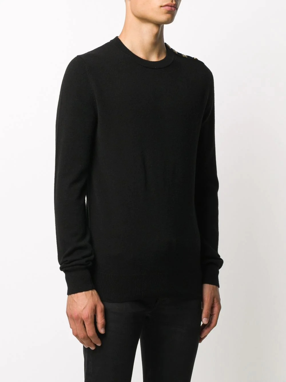 button-shoulder jumper - 3