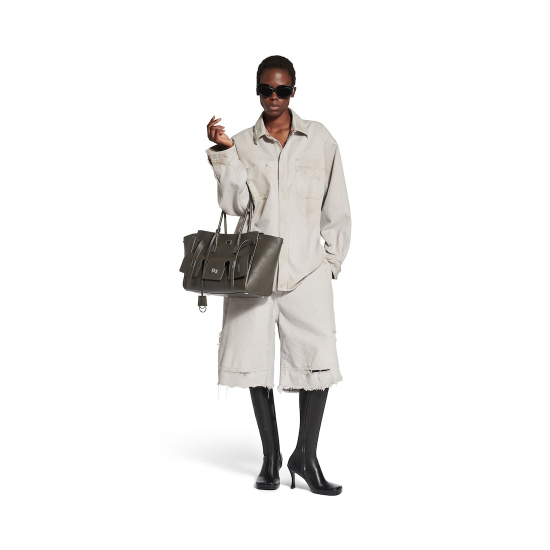 Women's Bel Air Carry All Bag Medium  in Khaki - 6