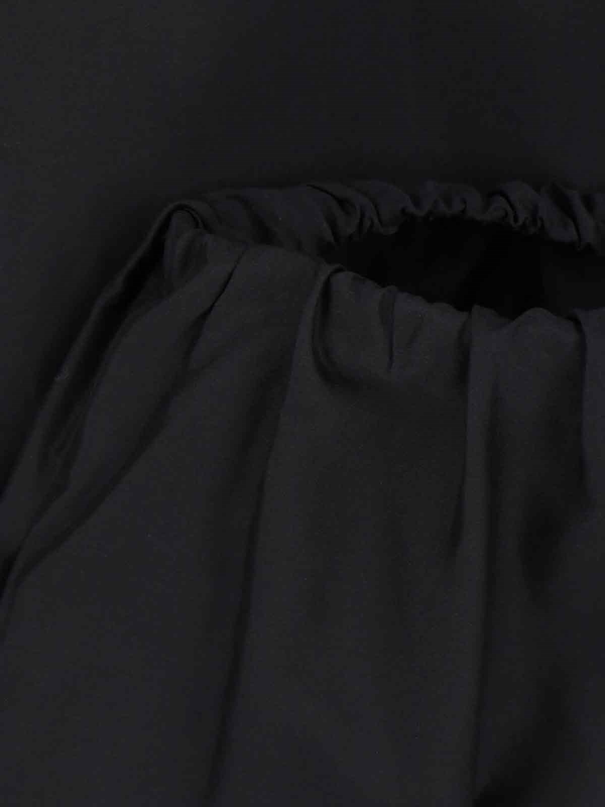'SAUL' COTTON AND SILK MAXI SKIRT - 5