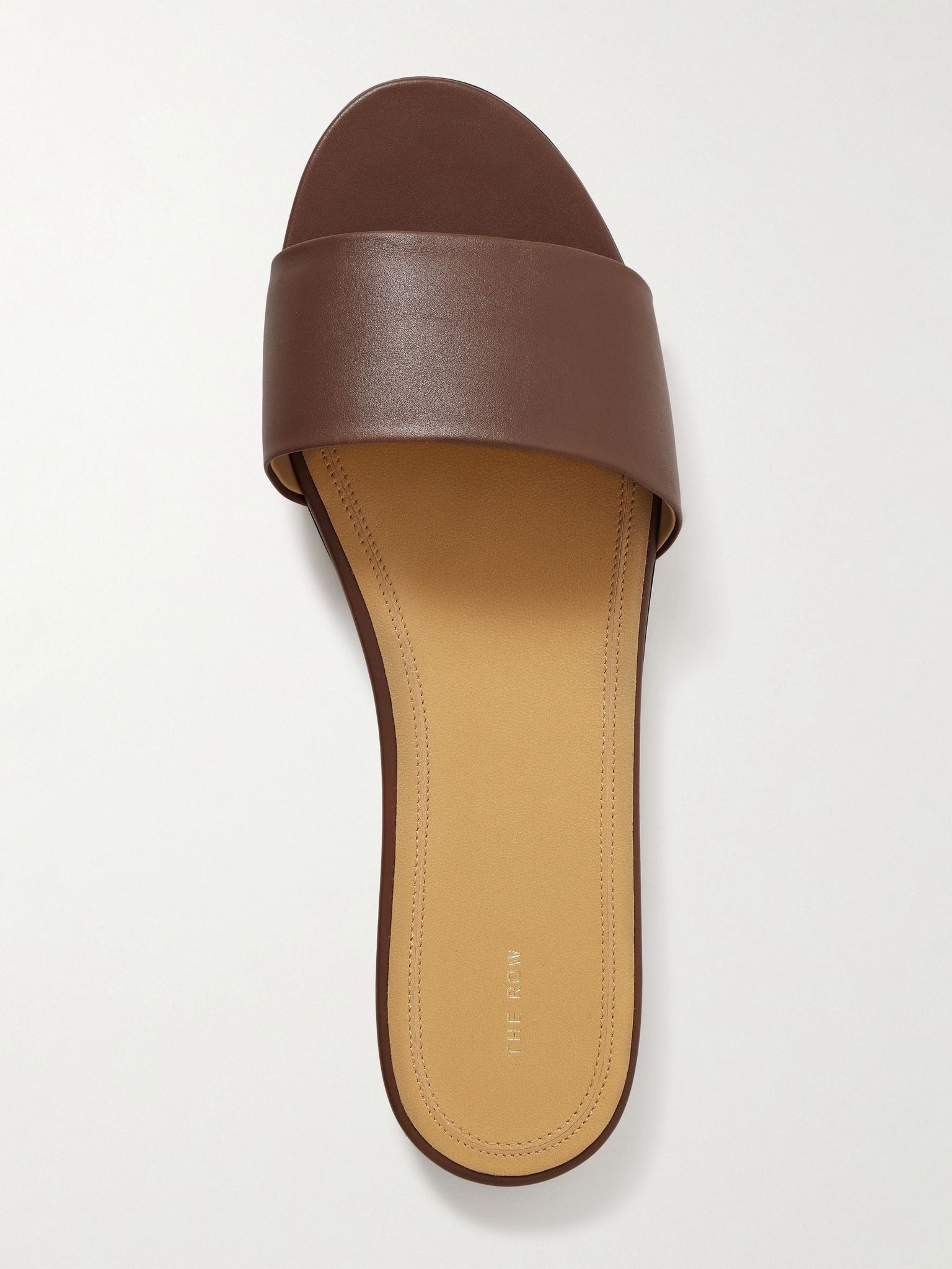 Signum leather slides Brown - 5