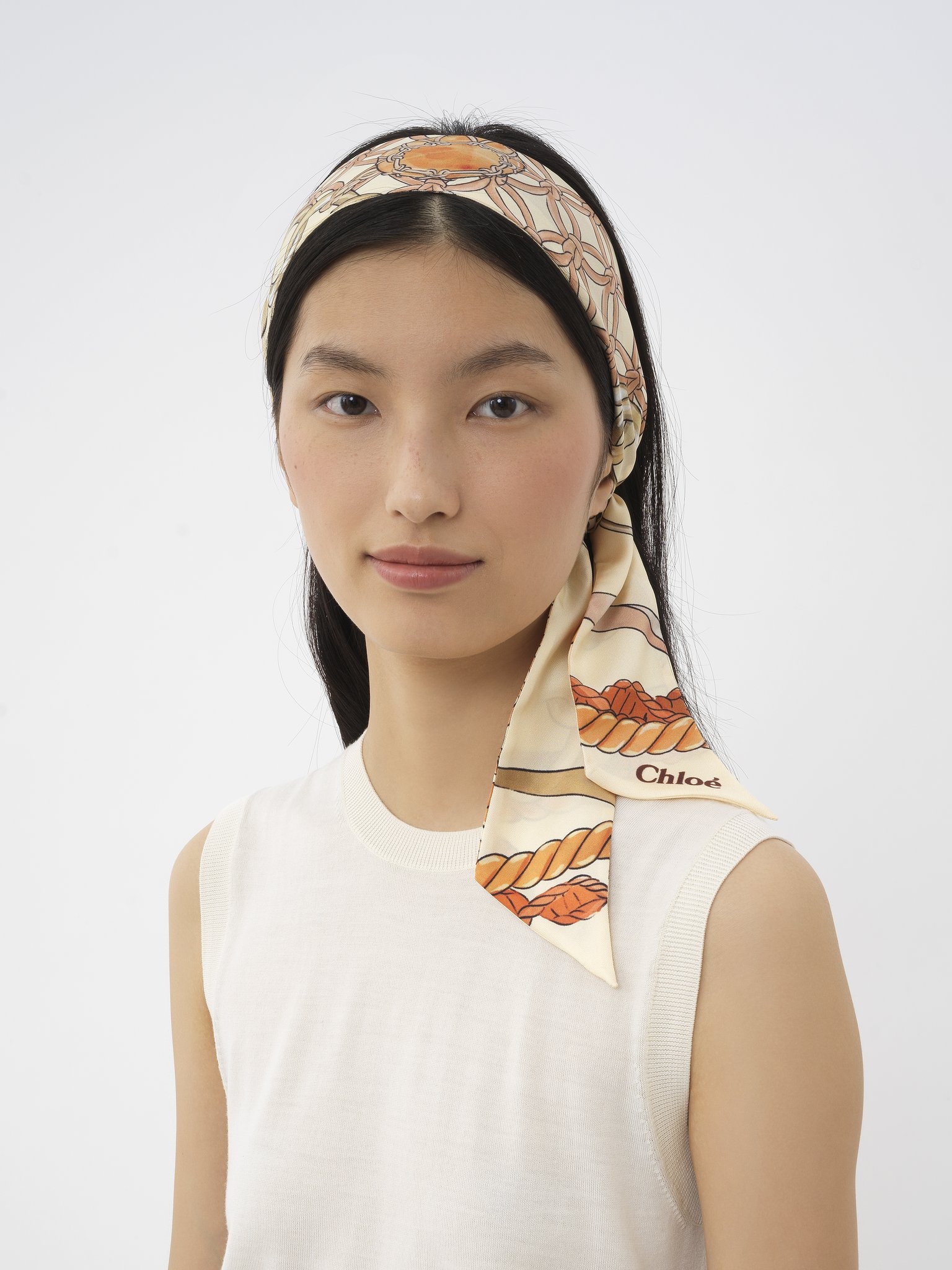 SIGNATURE BANDEAU SCARF - 4