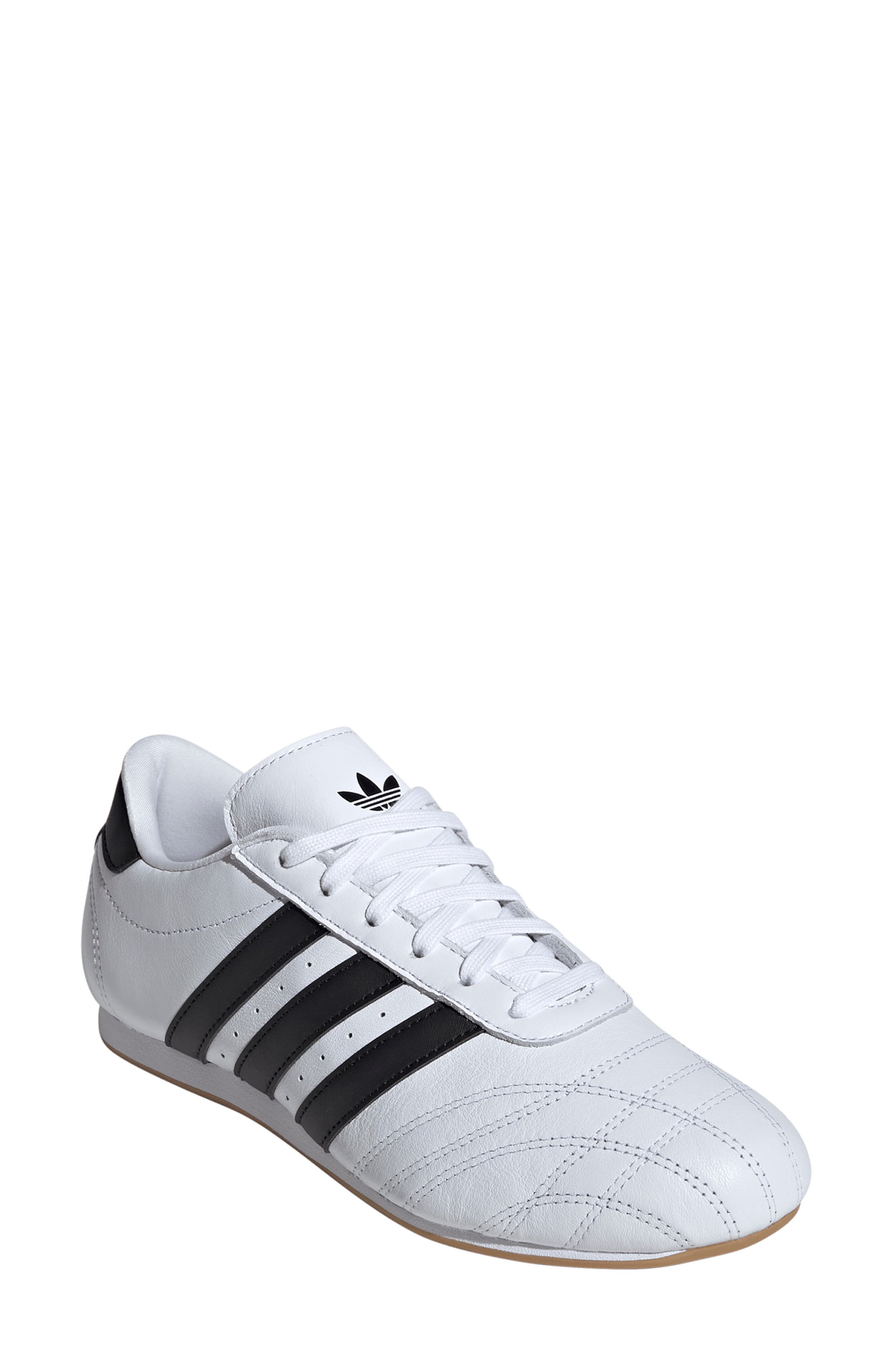 adidas Taekwondo Sneaker in Ftwr White/Core Black/Gum 3 at Nordstrom - 1