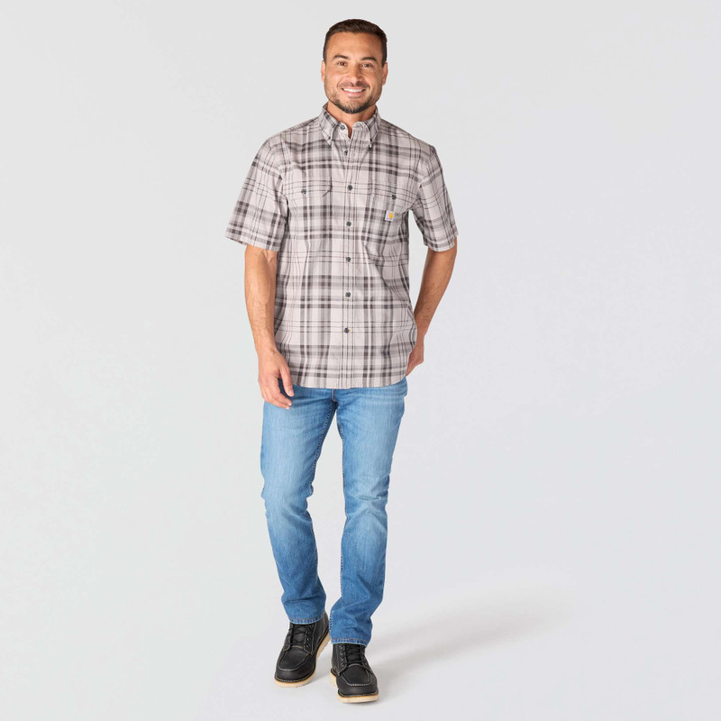 Fort Loose SS Plaid Shirt 4