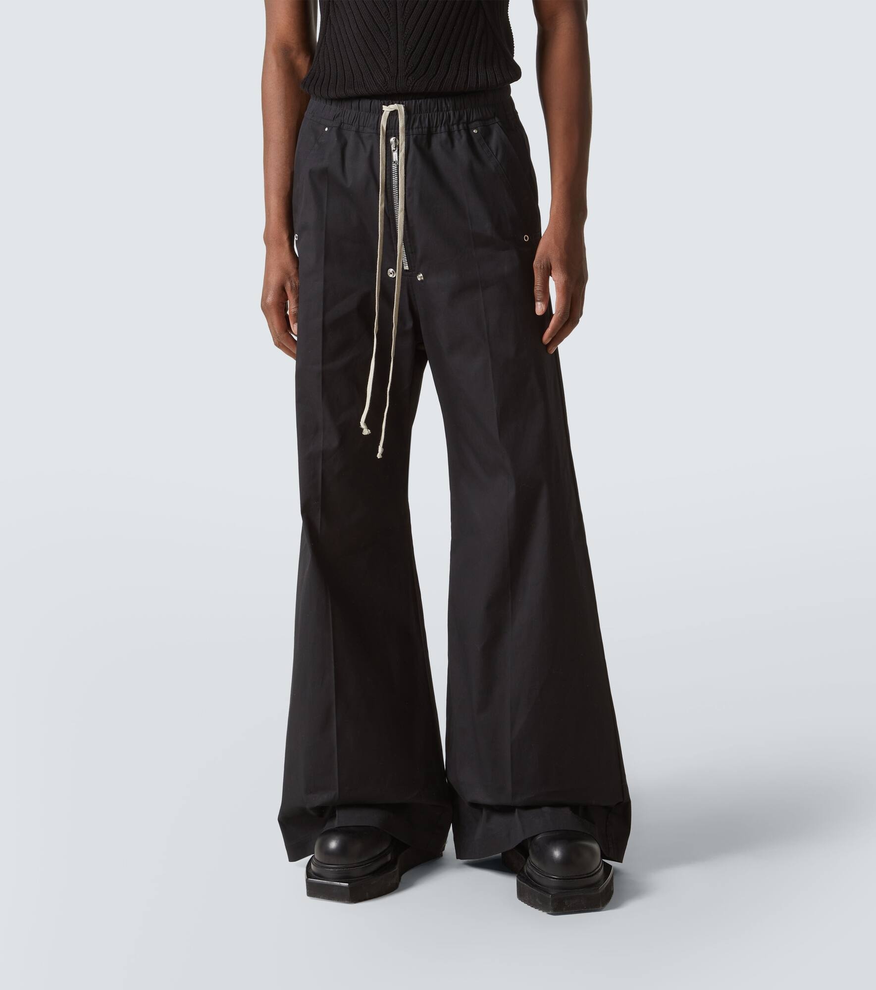 Wida Bela cotton-blend wide-leg pants - 3