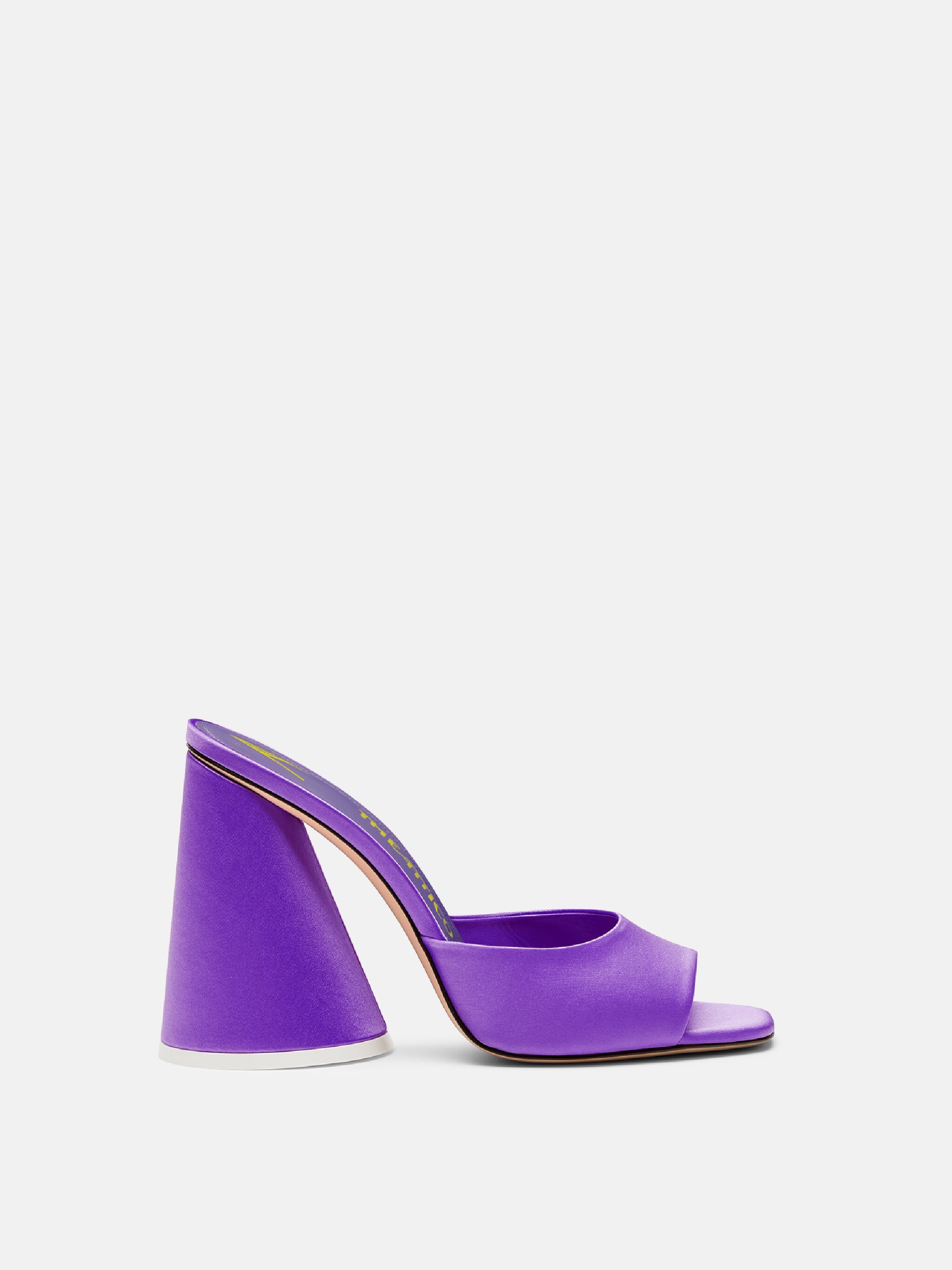 ''LUZ'' VIOLET MULE - 1