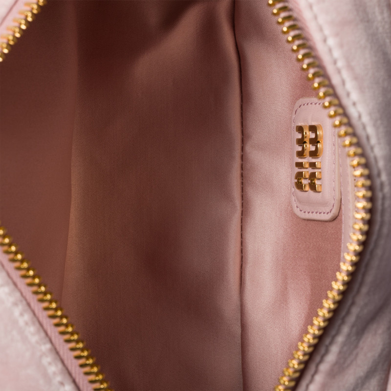 Arcadie Matelassé velvet bag 6