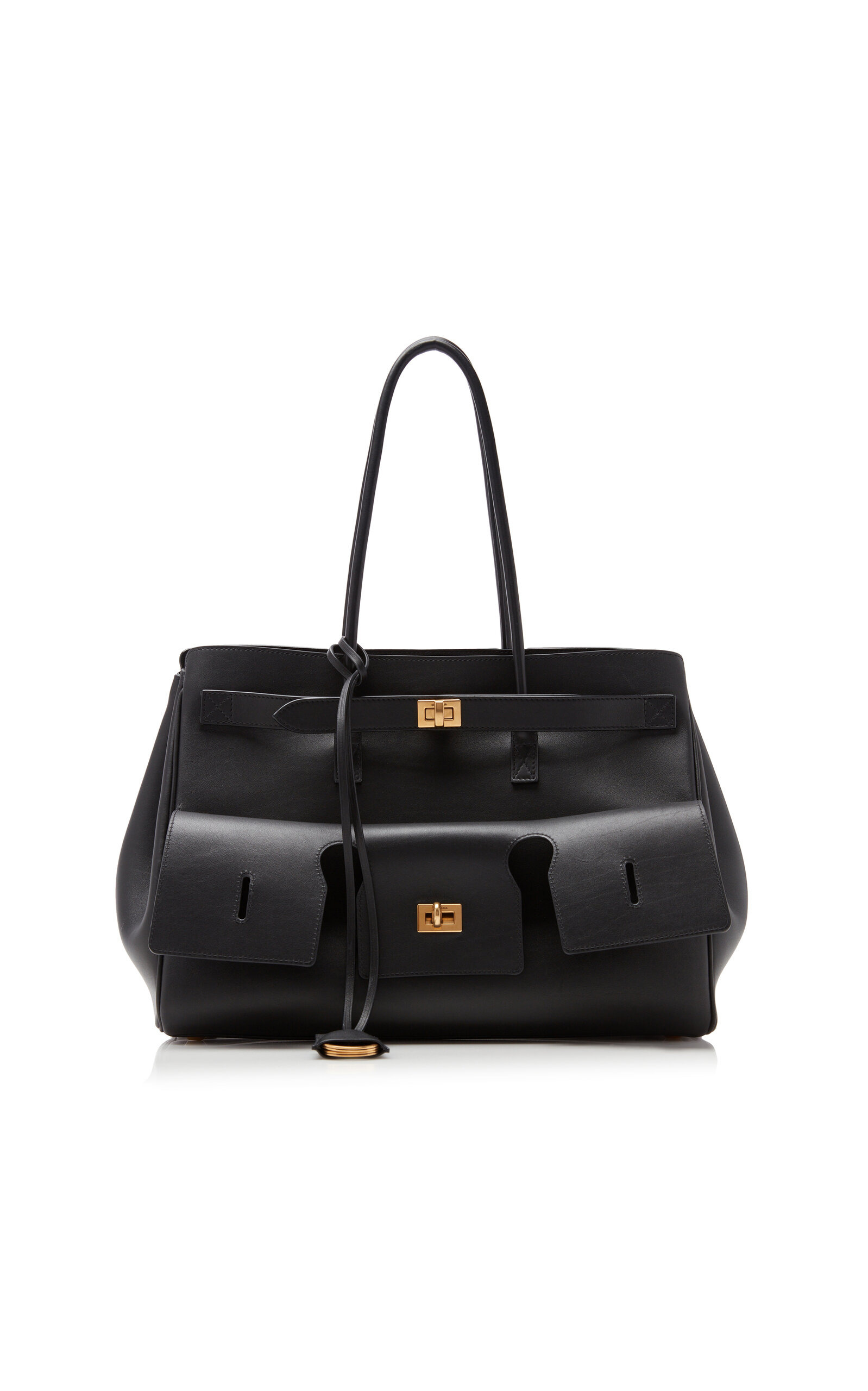 Bel Air Medium Leather Carry-All Bag black - 7