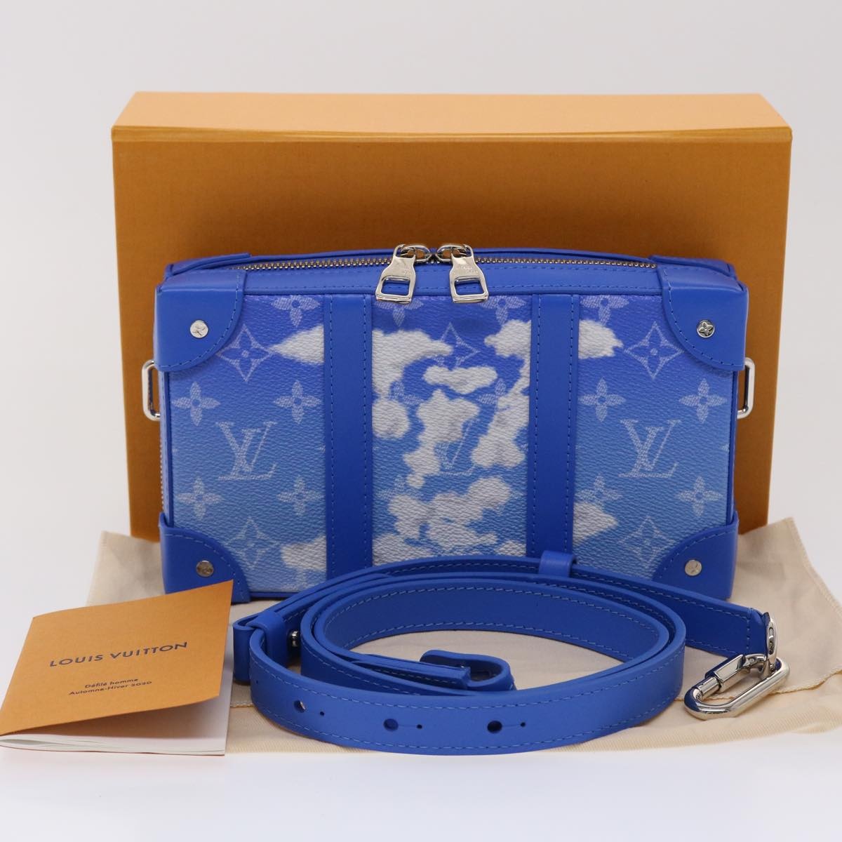 LOUIS VUITTON Monogram Clouds Soft Trunk Wallet Shoulder Bag M45432 - 12