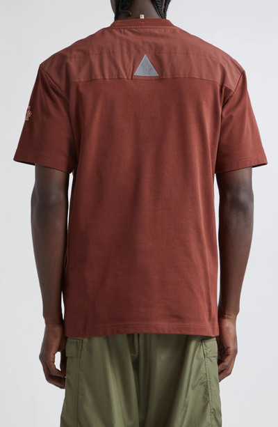 Moncler Grenoble Utility Pocket Heavy Cotton Jersey T-Shirt outlook