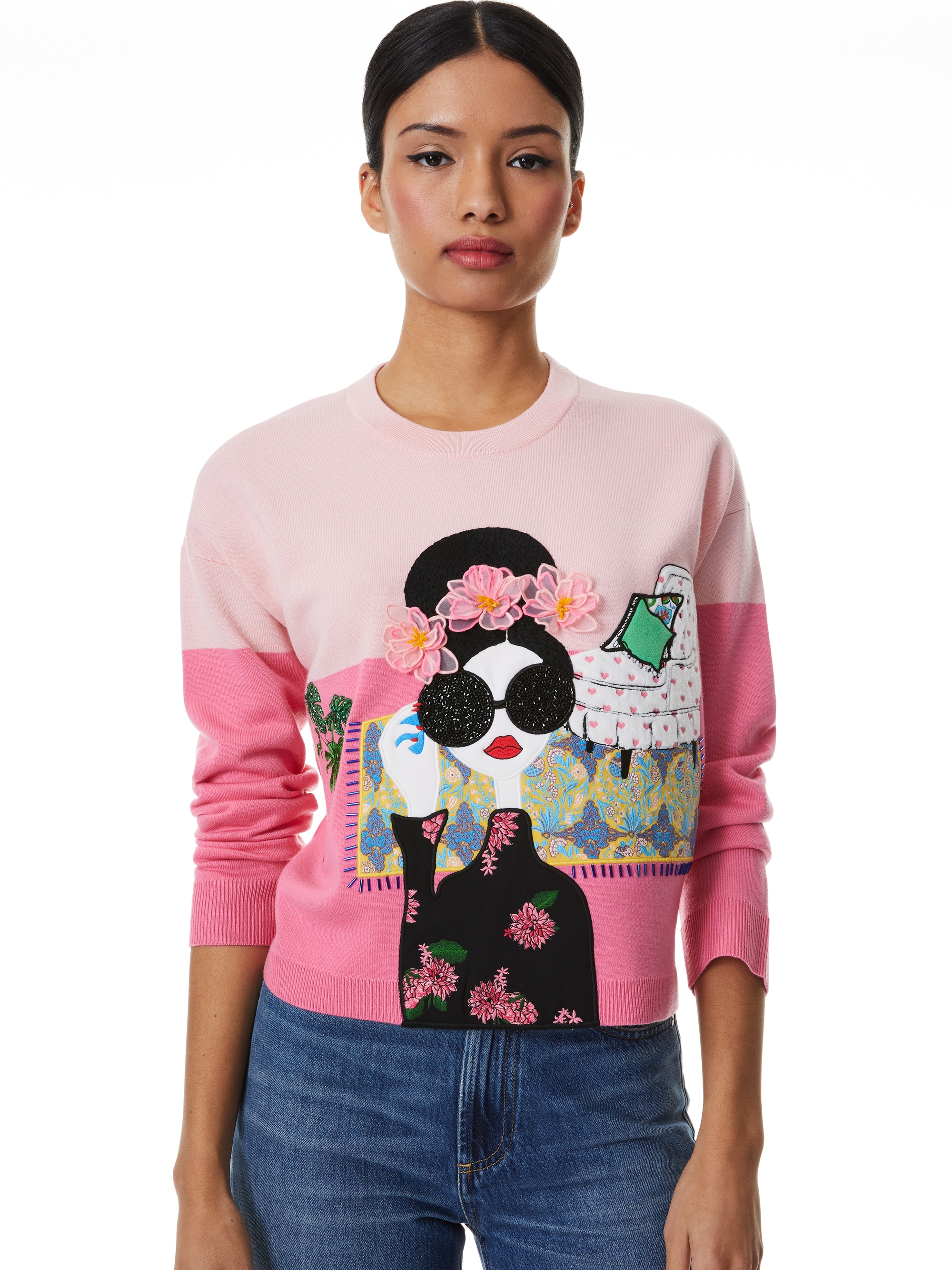 GLEESON STACE FACE PULLOVER - 2