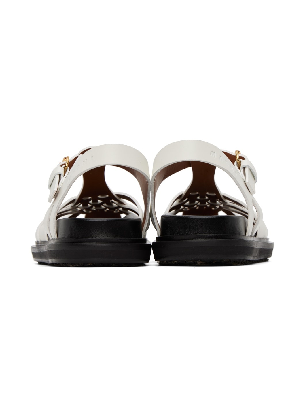 White Fisherman Sandals - 2