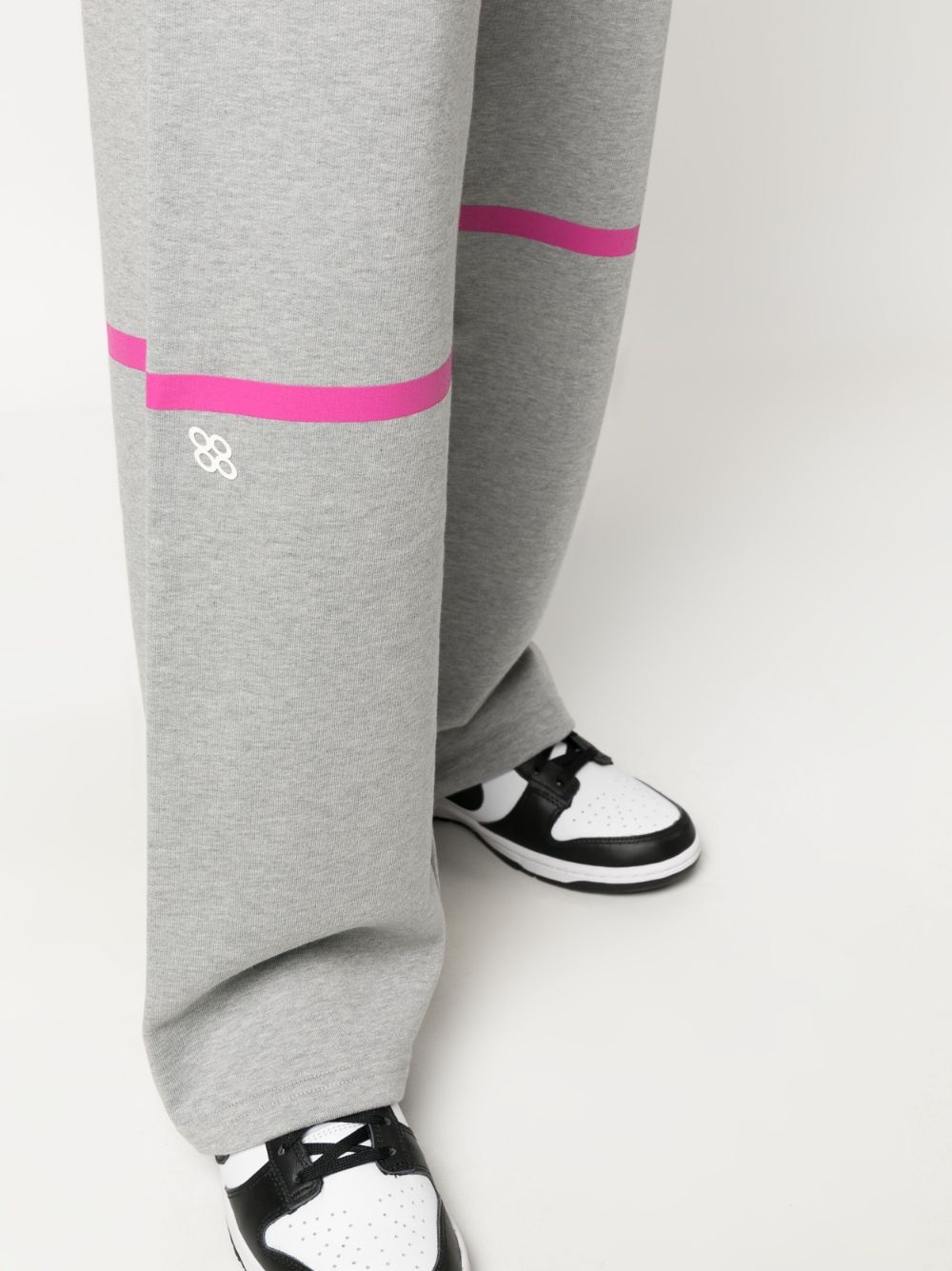 logo-print drawstring-waistband track pants - 5