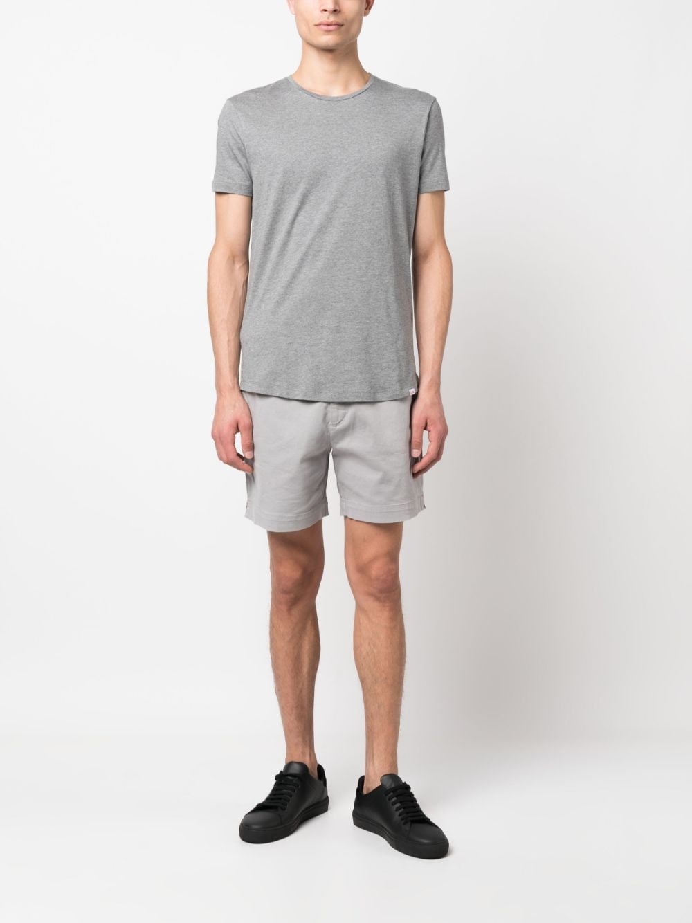 short-sleeved round-neck T-shirt - 2