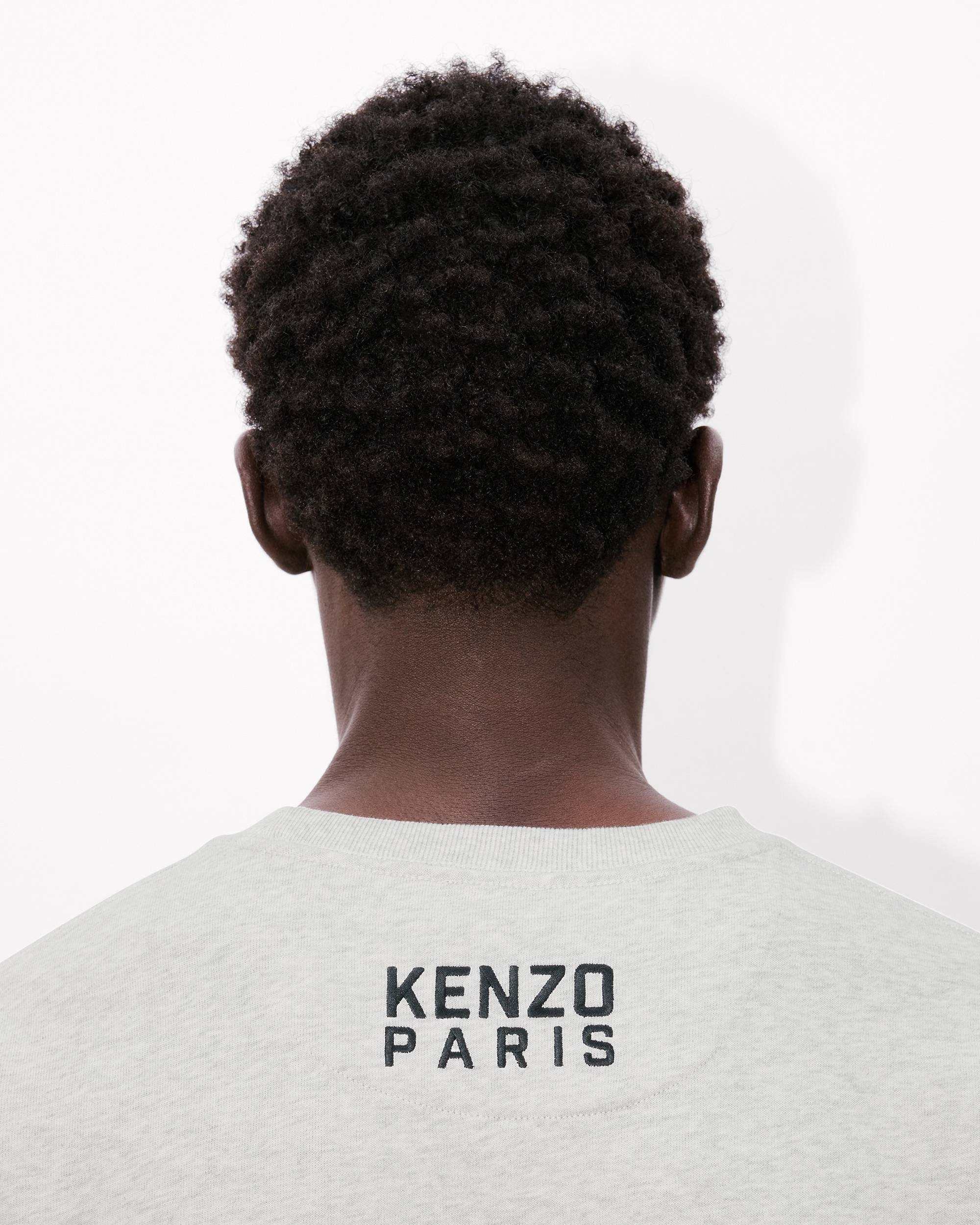 'KENZO Happy Tiger' embroidered oversized T-shirt in cotton - 7