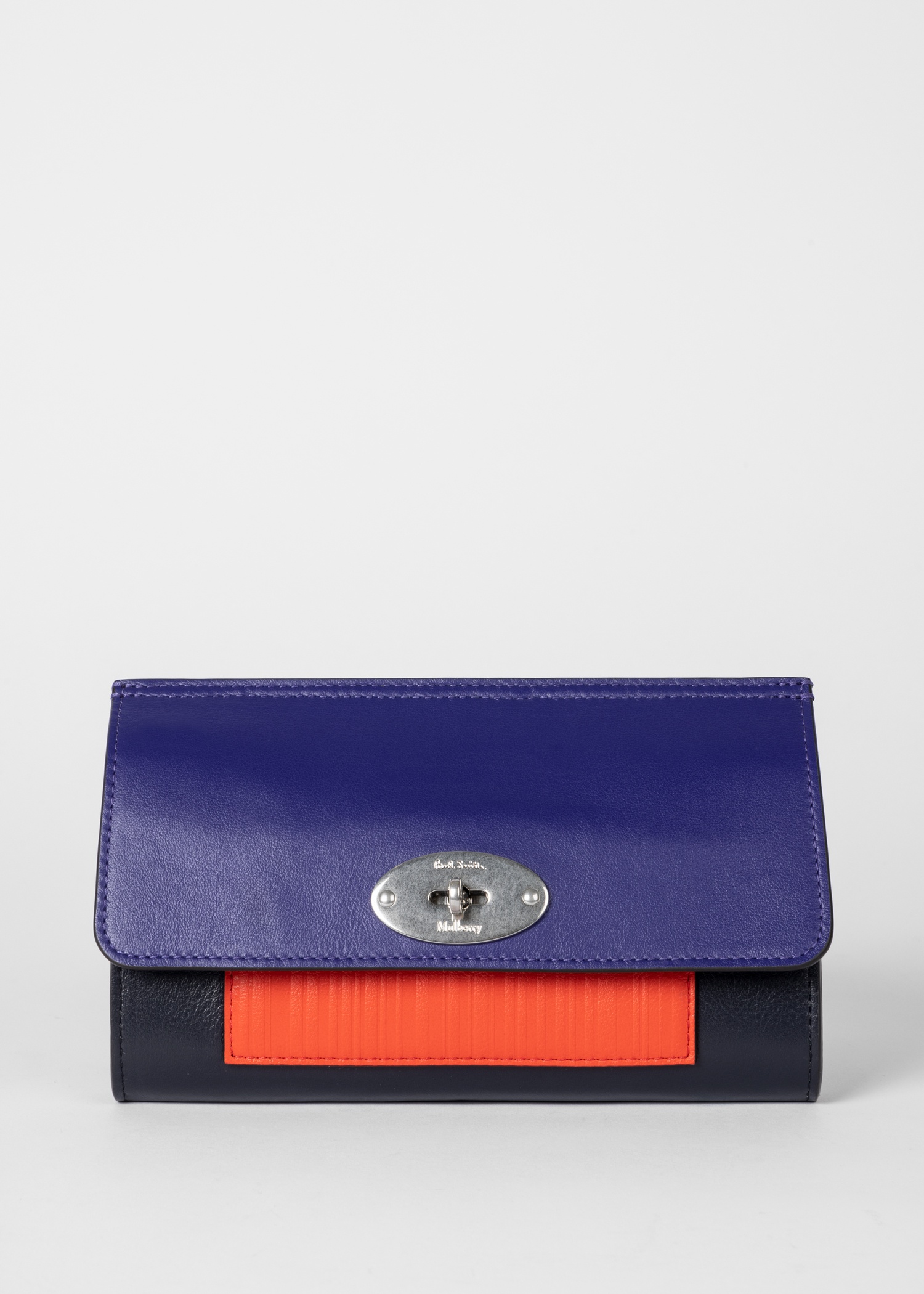 Mulberry x Paul Smith - Pigment Blue Antony Clip Bag - 9