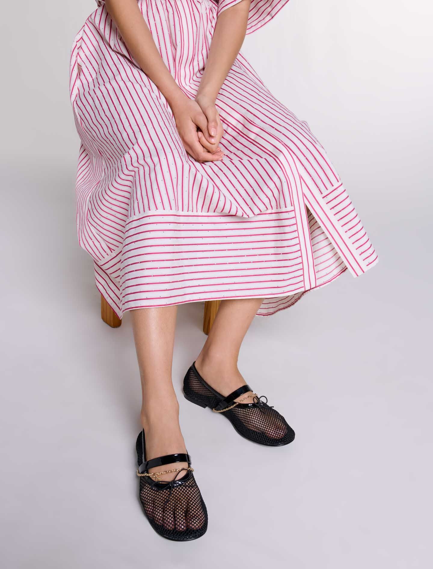 Mesh ballet flats - 8