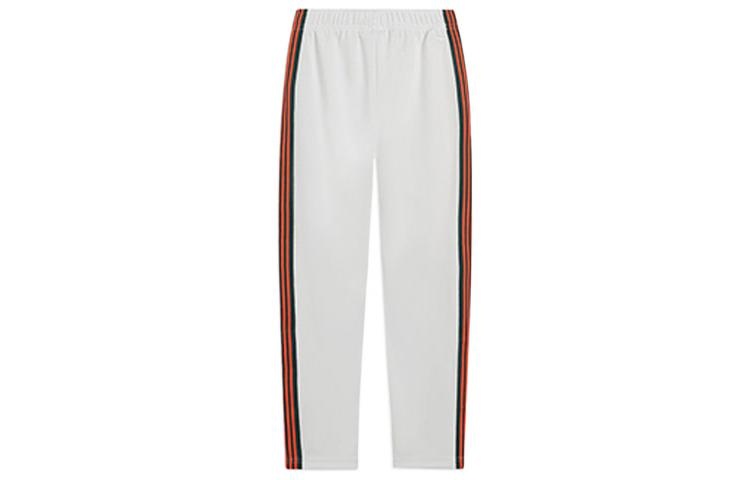 Li-Ning Logo Side Striped Pants 'White' AKLS869-5 - 2