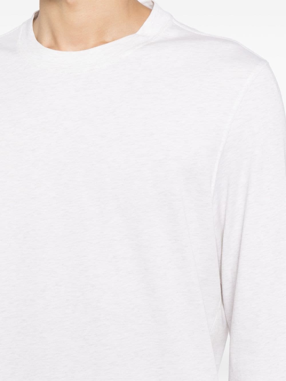 long-sleeve cotton T-shirt - 5