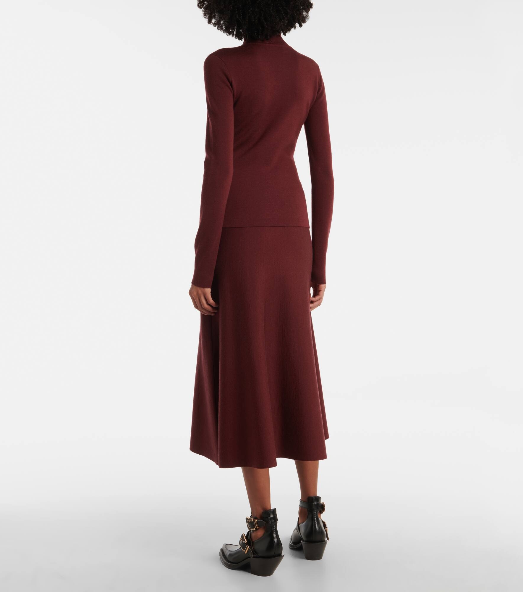May wool, cashmere, and silk sweater - 3