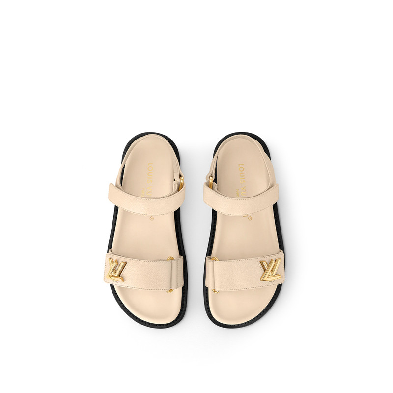 LV Sunset Comfort Flat Sandal 4