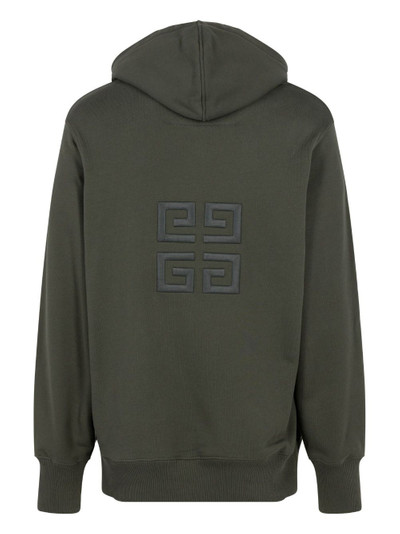Givenchy 4G-embroidered cotton hoodie outlook