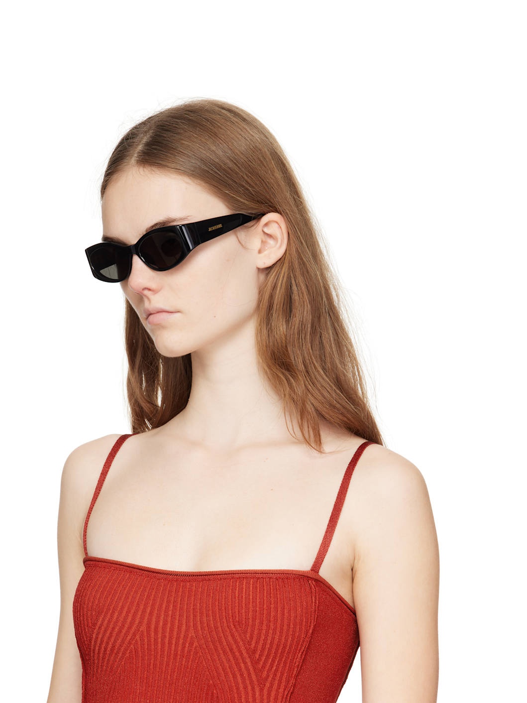 Black 'Les lunettes Ovalo' Sunglasses - 4