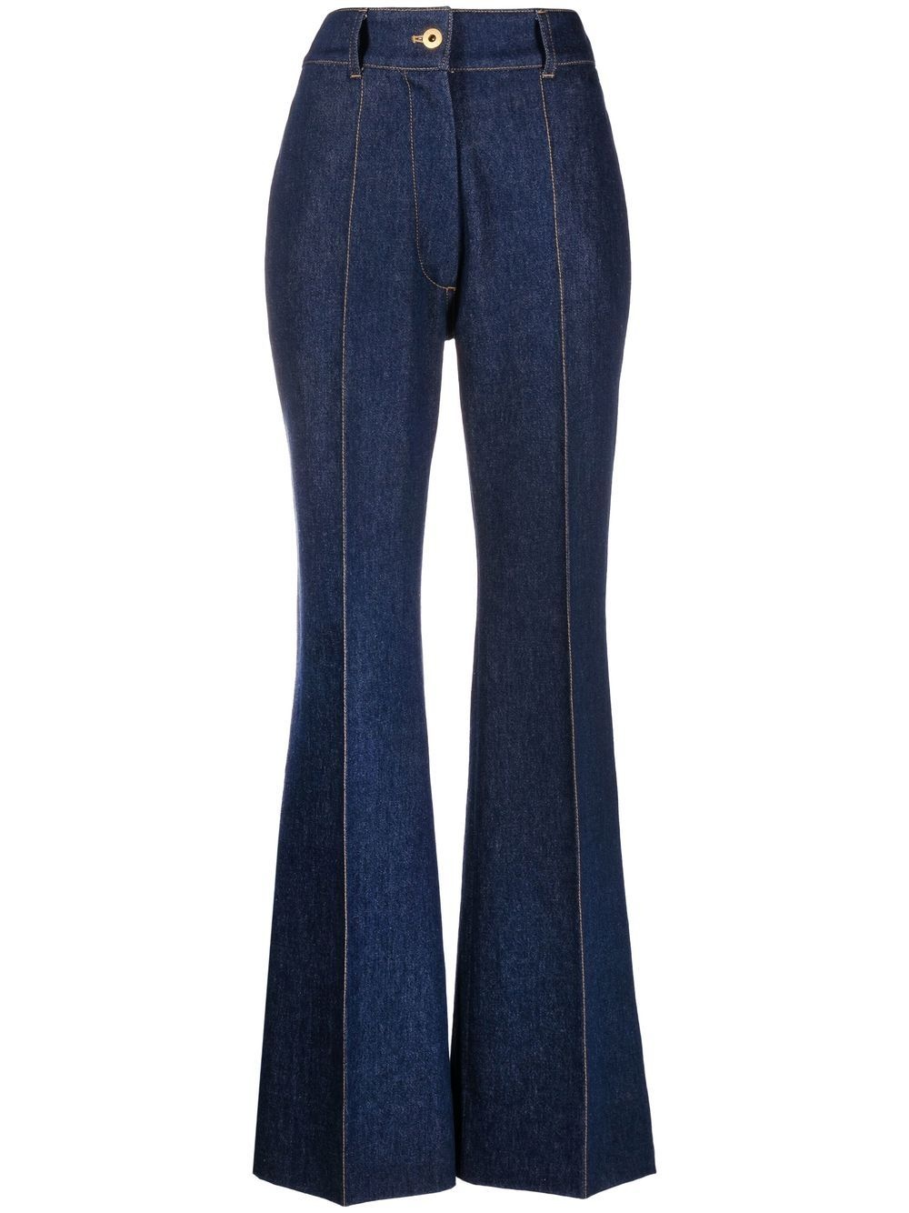 tailored flared trousers - 1