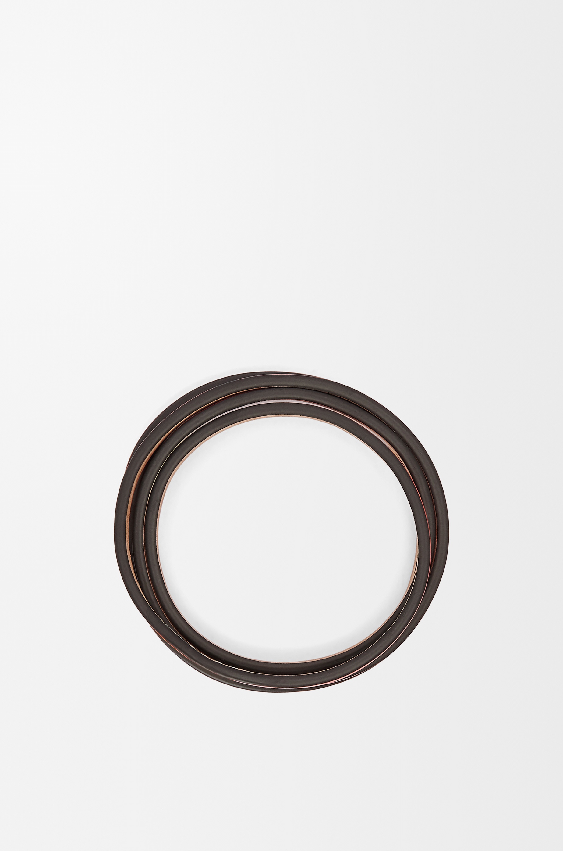 Double bangle set in classic calfskin - 2
