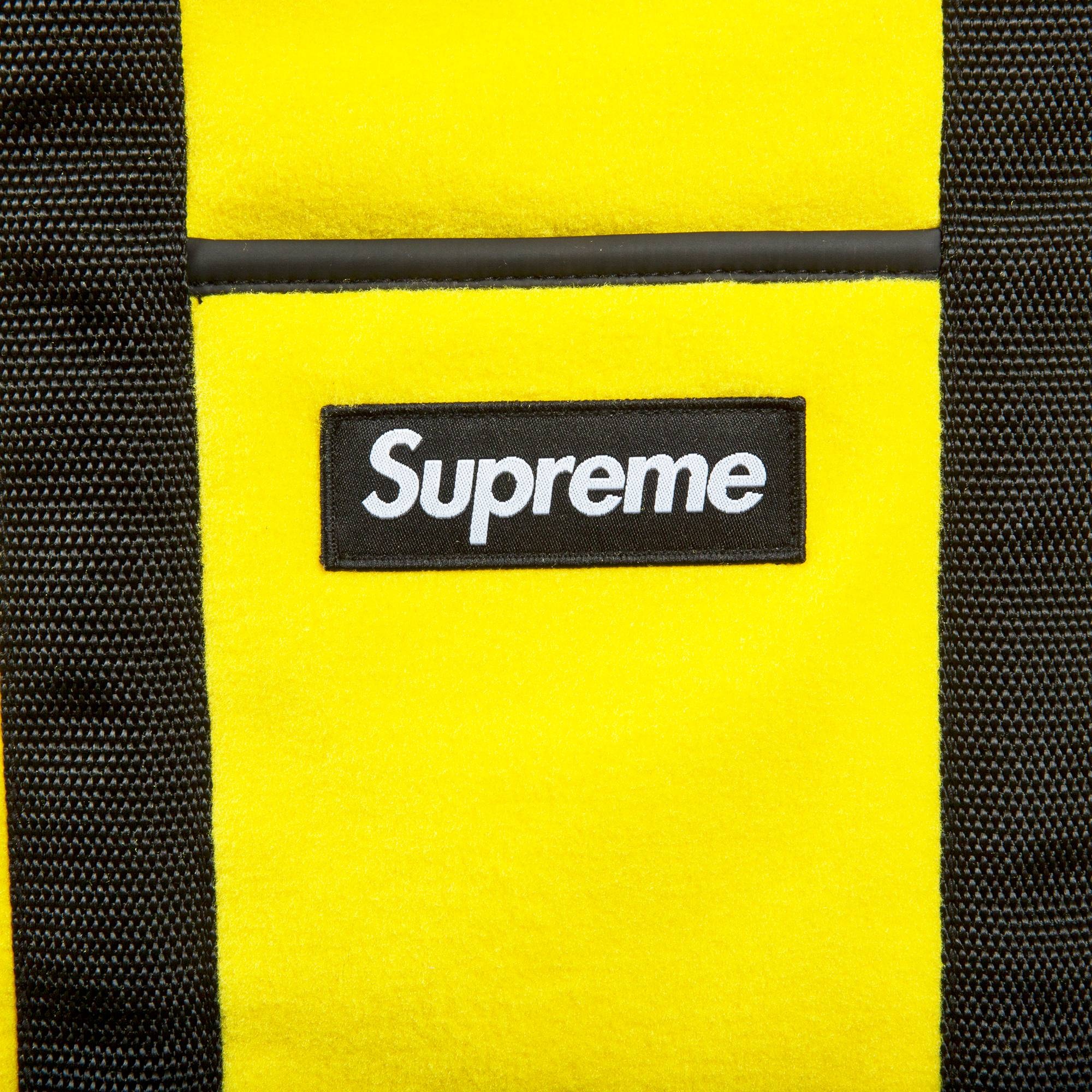 Supreme Supreme Polartec Tote Yellow REVERSIBLE