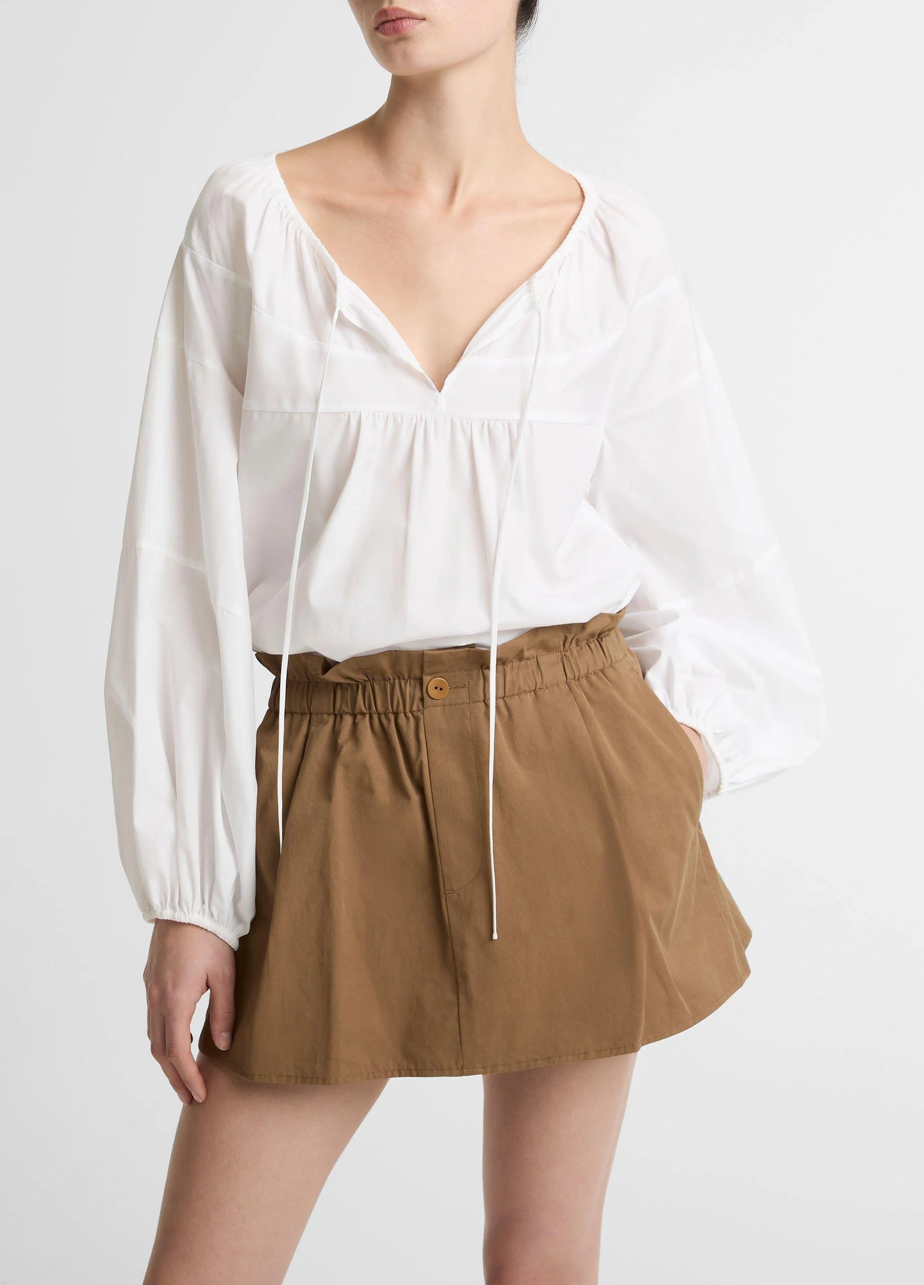 Cotton Pull-On Skort - 1