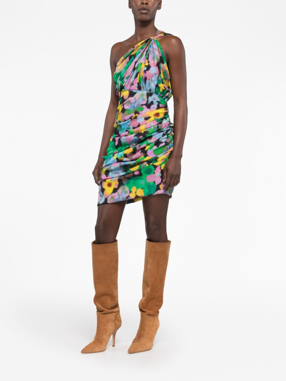 Az Factory With Lutz Huelle - AZ FACTORY WITH LUTZ HUELLE Mini Asymmetric Dress - 5
